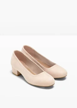 Zapatos de tacón con tacón ancho