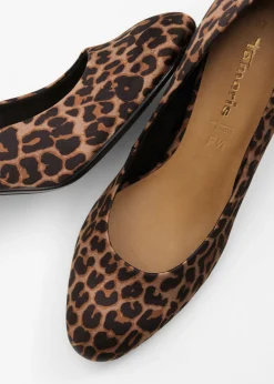Zapatos de tacón de Tamaris con estampado animal