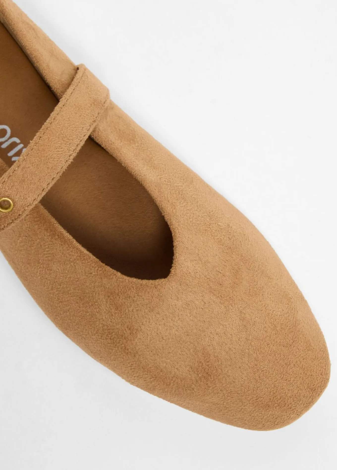 Zapatos tipo Mary Jane con ojales